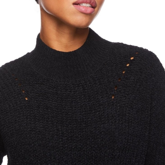 No Bounderies Woman's Mock Neckline Sweater Size L NWT - Picture 5 of 11